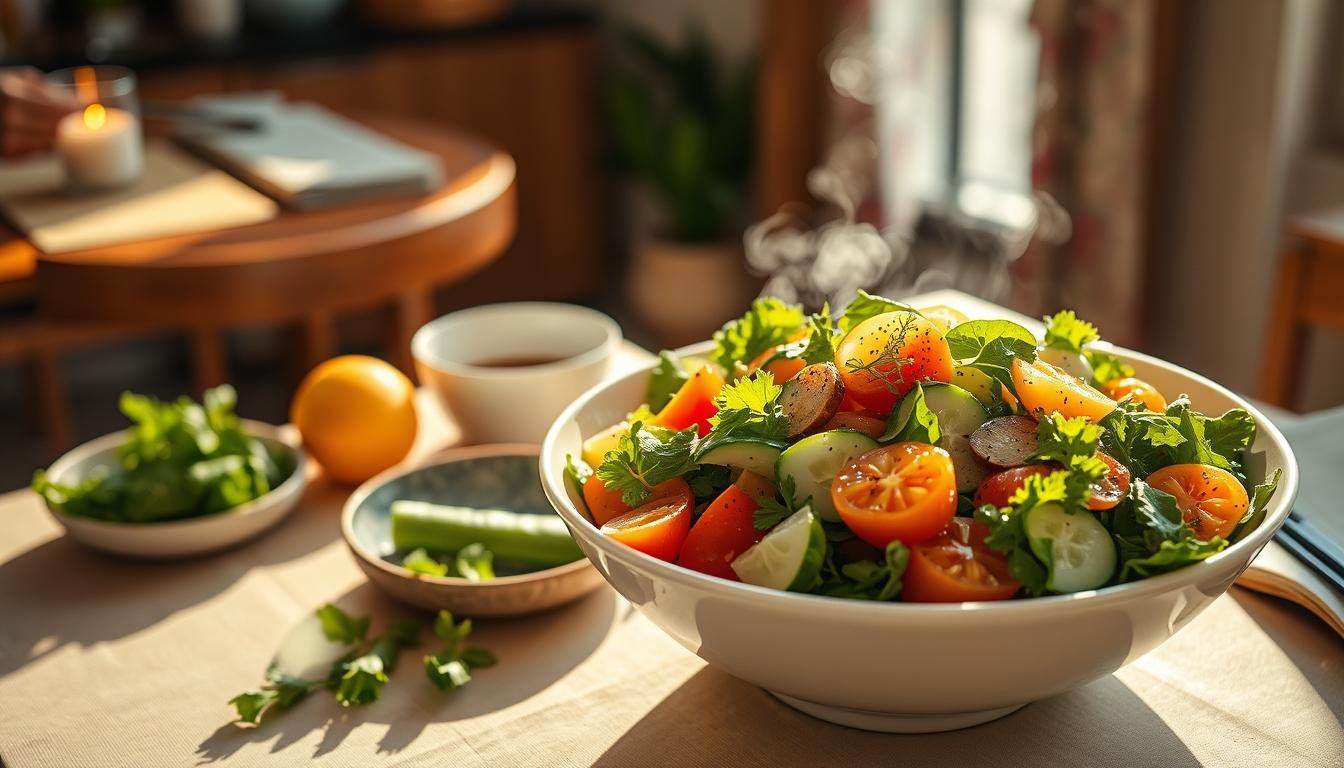 Ingredients prepared for a fast weeknight meal