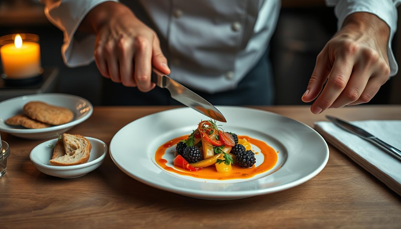 Comforting family dinner served at home