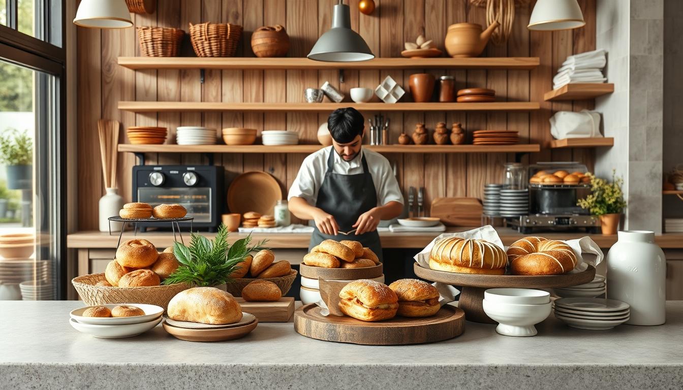 Fresh ingredients for healthy home cooking